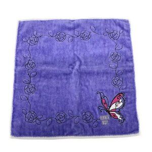 Auth ANNA SUI - Light Purple Pink Multi Cotton Accessory